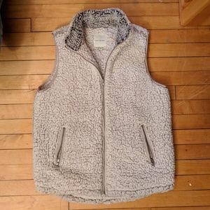 Thread & Supply Arctic Fleece Sherpa Vest - M